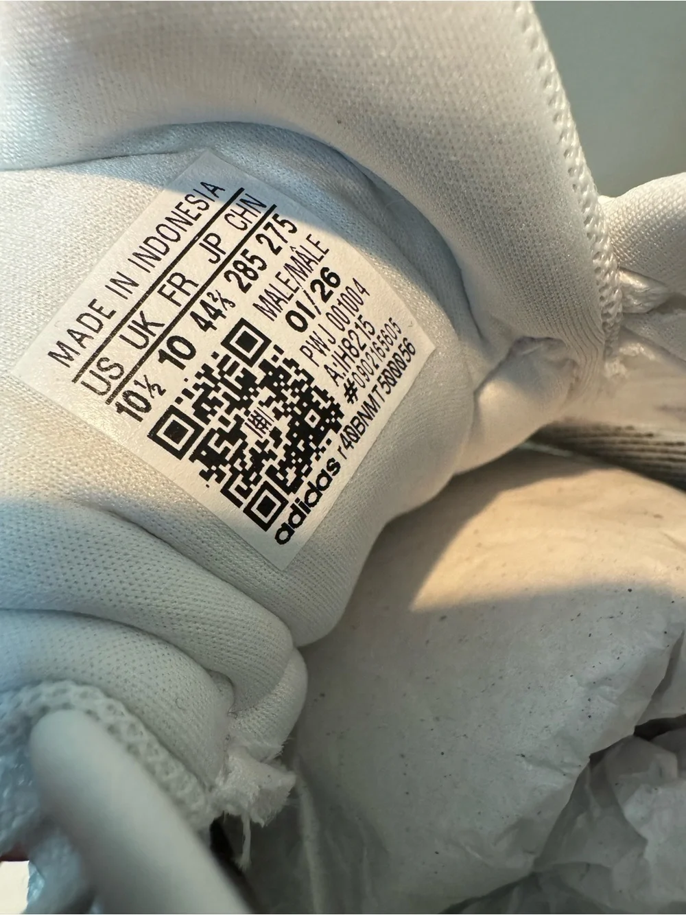 adidas Duramo SL2 M White and Black Athletic Sneakers